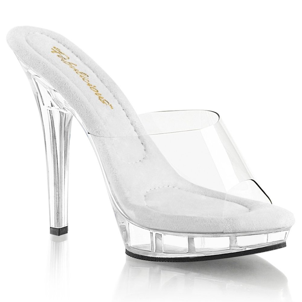 Fabulicious Lip 101 Clear Heels
